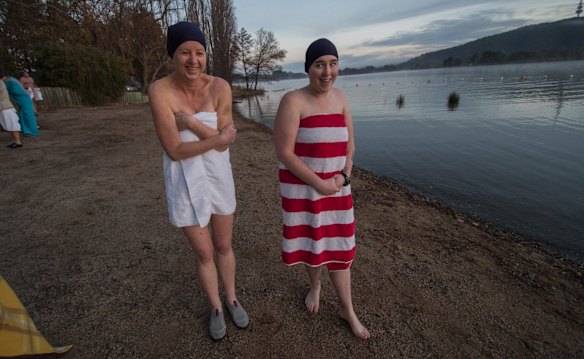 Nude Winter Solstice Swim In Lake Burley Griffin