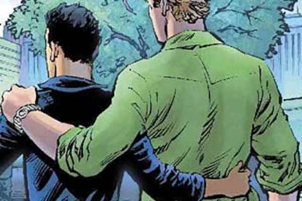 Heroic Rainbow Rebirth For Gay Green Lantern