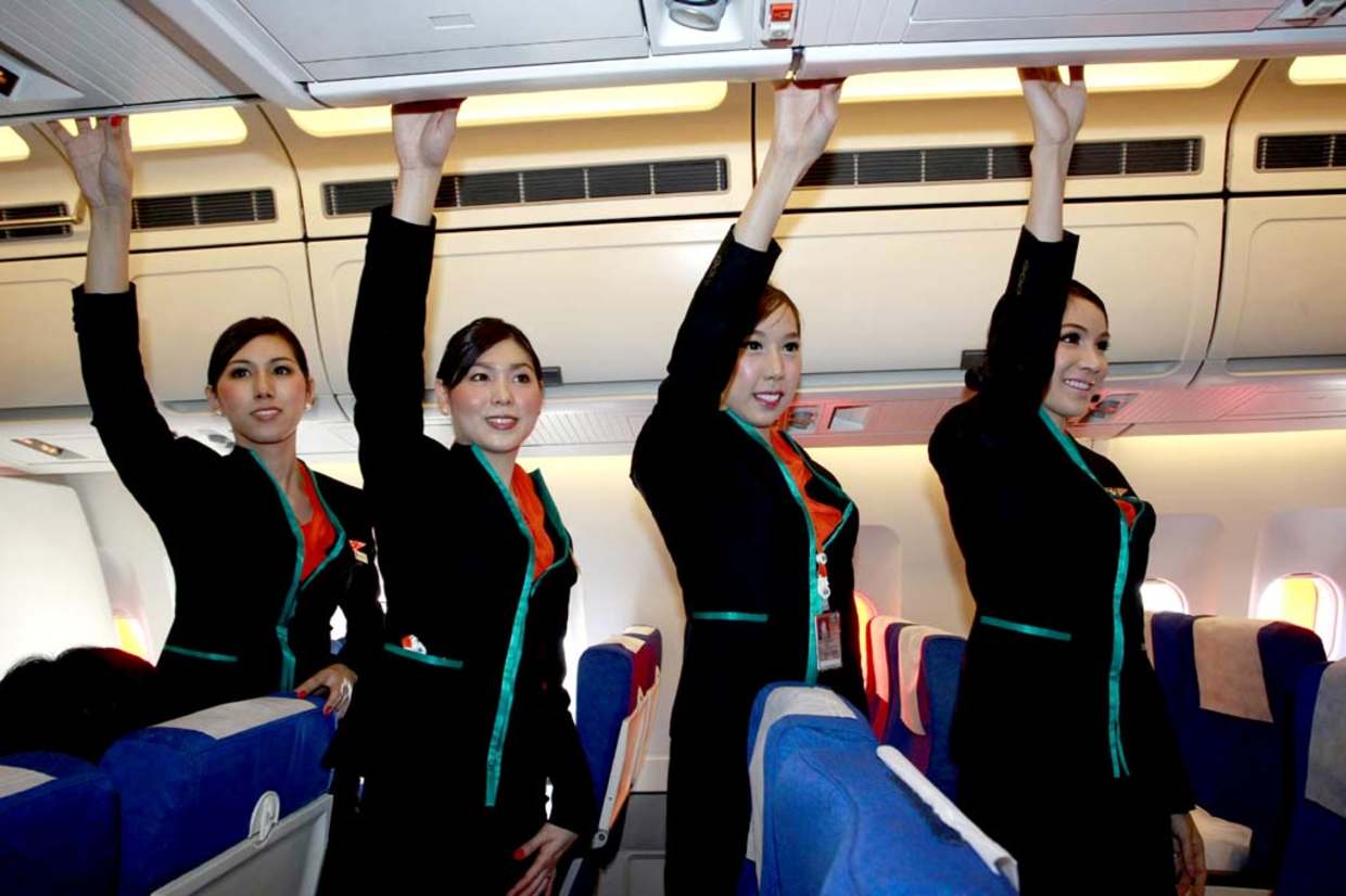 ladyboy flight attendant 