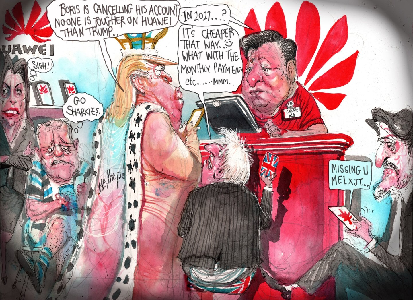 David Rowe cartoons