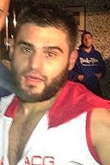 Kickboxer Roger Abbas, killed in cross-fire in Syria.