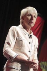 "She [Ms Gillard] stepped into the role. She does listen, I can tell you from personal experience" ... Westpac's chief executive Gail Kelly, pictured.