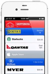 Passbook ... a mockup of the possible uses of the new app in iOS6.