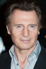 When Liam Neeson isn't playing with Lego, he's playing a tough-guy or priest.