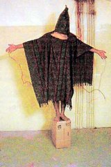 Abuse at Abu Ghraib.