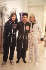 When we were onesies ... Louis and Zayn in better times.