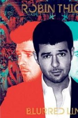 Lawsuit ... Robin Thicke's <i>Blurred Lines</i> album.