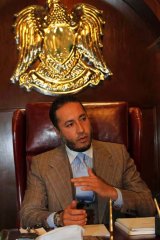 Al-Saadi Gaddafi.