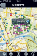 The Thousands City Guide app, an example of geolocation in action.
