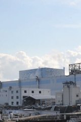 The Fukushima Daiichi nuclear power plant.