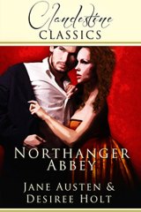 The cover of the erotic version of <i>Northanger Abbey</i>.