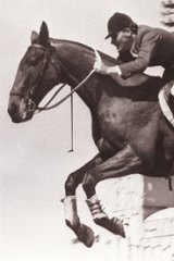 Bill Roycroft competing in 1968