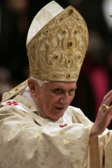 Stepping down ... Pope Benedict XVI.