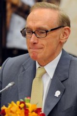 Focusing on families ... Foreign Affairs Minister Bob Carr.