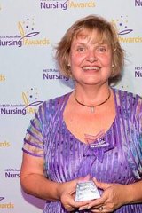 Sara Lohmeyer was named Australia's nurse of the year.