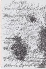 Elizabeth Banfield's sketchbook.