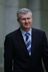 States to remain at the negotiating table ... Tony Burke.