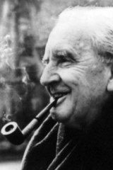 Undated photo of writer J.R.R. Tolkien.