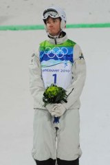 Dale Begg-Smith after winning silver in Vancouver.