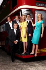 Ratings gold ... Channel Nine's commentary team for the London Olympic Games.