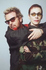 From Tourists to Eurythmics: Dave Stewart and Annie Lennox photographed in 1999.