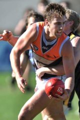 Melbourne has acquired young GWS midfielder Dom Tyson.