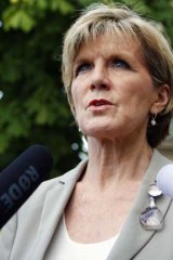 "Preventing Australian citizens from becoming foreign fighters is now one of our highest national security priorities": Julie Bishop.