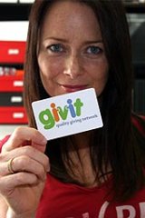 Juliette Wright has created Givit, an online charity network.