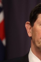 Defence Minister Kevin Andrews could not name the leader of the Islamic State.