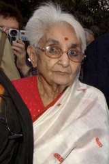 Lakshmi Sehgal &#8230; was in charge of the INA women's wing.