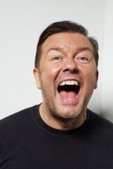 Ricky Gervais ... "I could talk comedy till the cows come home".