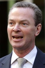 Opposition education spokesman Christopher Pyne says a Labor source has told him about Kevin Rudd's leadership ambitions.
