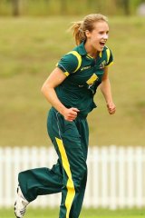 Ellyse Perry says she is just grateful to have the chance to bat higher in the order.