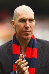Jim Stynes, the late former president of the Demons.