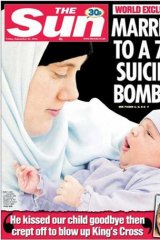 Lewthwaite on the cover of a September 2005 edition of the British newspaper <i>The Sun</i>.