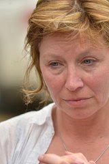 Rosie Batty talks to the media about her son and his troubled father who killed him.