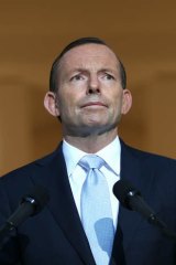 Prime Minister Tony Abbott on Friday.