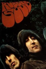 The Beatles album cover for Rubber Soul.