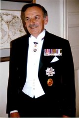 Role model: Sir Robert Crichton-Brown was recognised and awarded for his achievements in business, community services and yachting.