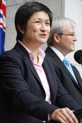Potential for budget blowout... Penny Wong warns against Kevin Rudd's carbon tax review proposal.
