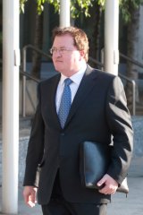 Key Centro witness, PwC partner Stephen Cougle, leaves the Federal Court.