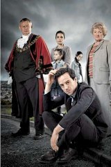 Talk of The Town: (front, from left) Martin Clunes, Andrew Scott and Julia McKenzie, with (back) Jade Gill, Charlotte Riley and Avigail Tlalim.