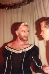 Lex Watson as the Empress of Sydney in 1982.