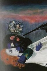 Intense: One of Arthur Boyd's Brides series, <i>Persecuted Lovers</i> from the late 1950s.