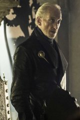 Charles Dance as Tywin Lannister.