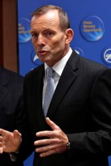 Facing growing party angst: Tony Abbott.