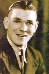 Overdue recognition: Spencer Walklate played 13 games for St George before he was captured, tortured and murdered on a secret mission in New Guinea in 1945.