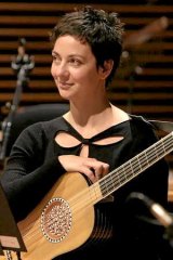Continuo Collective lute player Samantha Cohen.