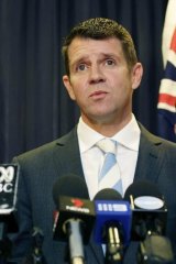 Sydney security crackdown: NSW Premier Mike Baird.