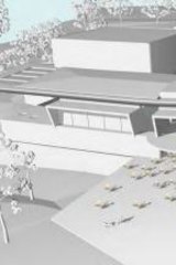 An artist impression of the $30 million proposal to redevelop the Campbelltown Arts Centre.